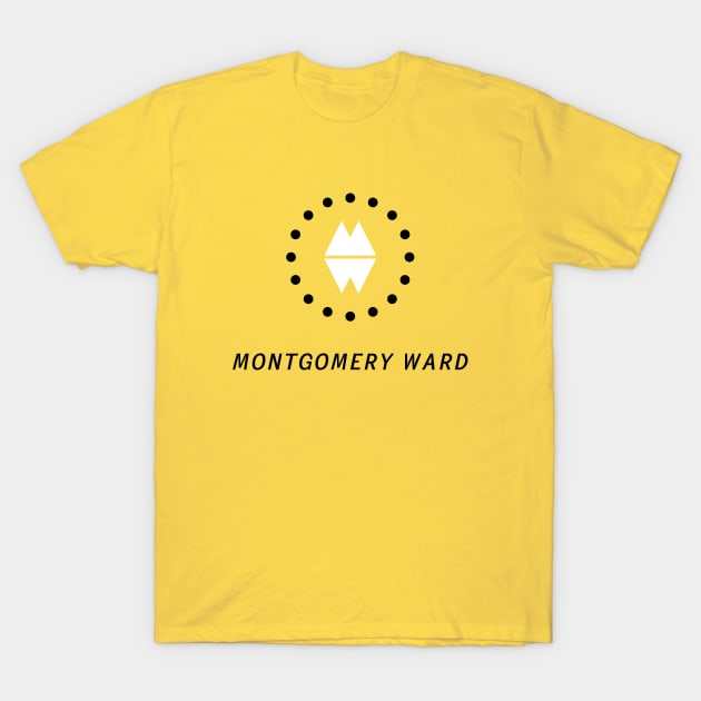 Montgomery Ward 1960s Charge Card T-Shirt by Turboglyde